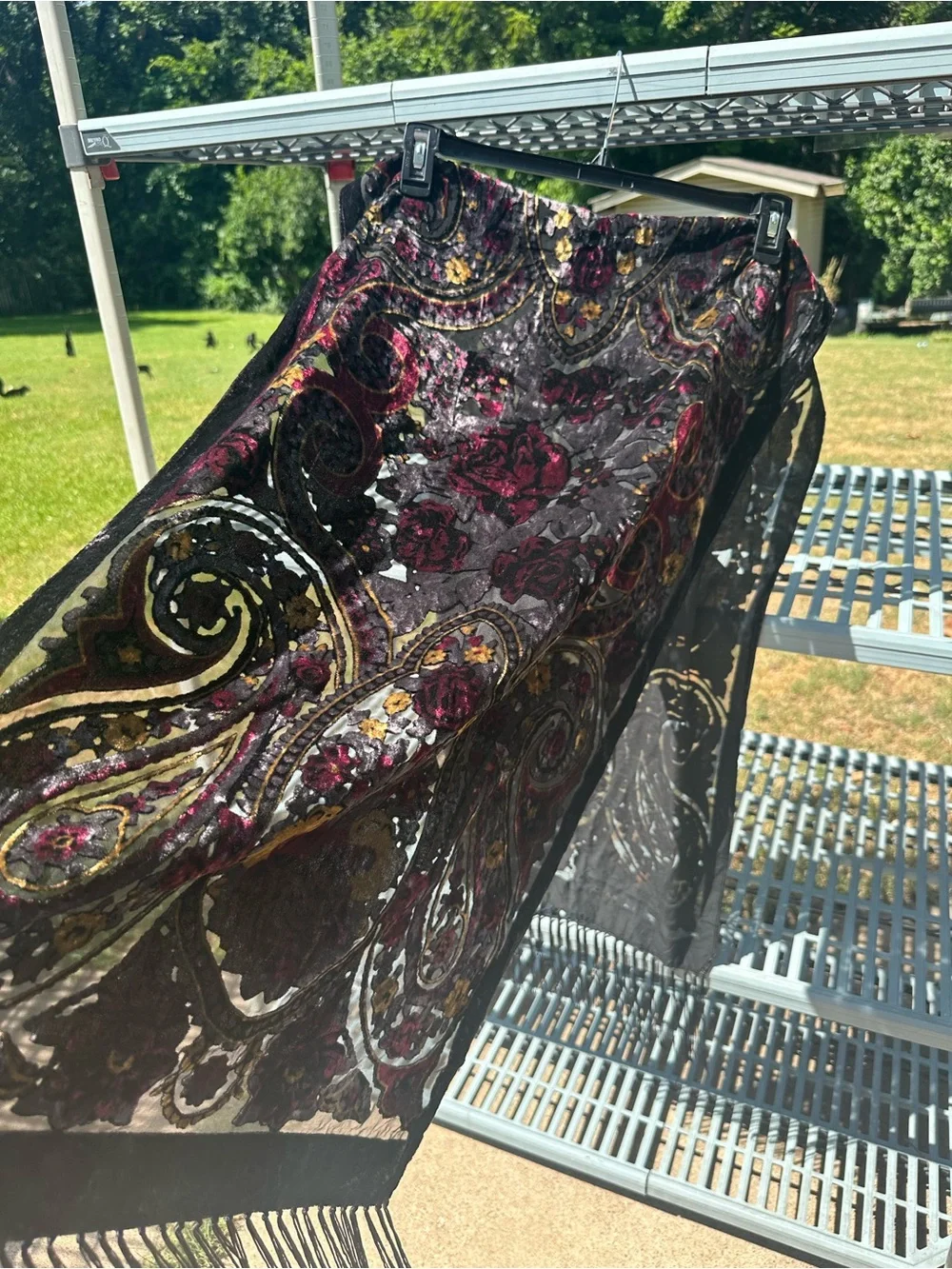 Vintage soft velvet